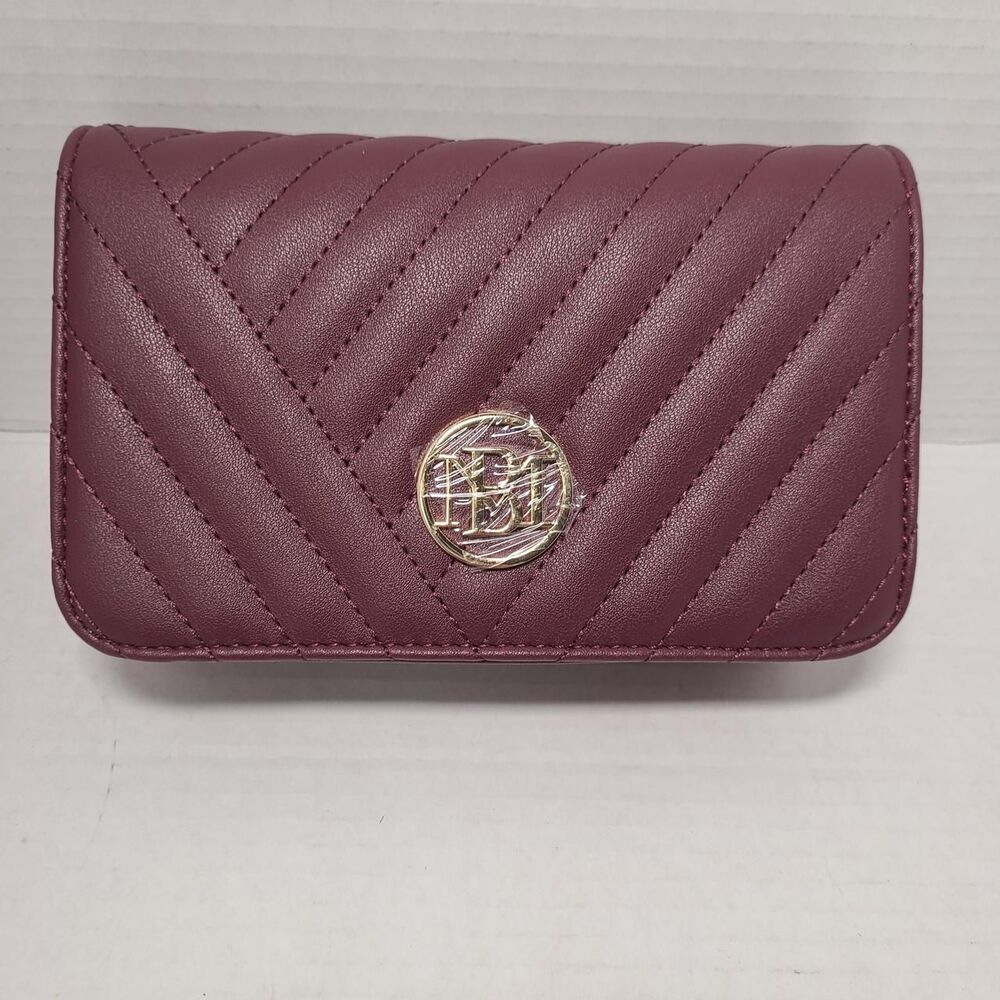 Badgley-mischka Women's Burgundy and Red Bag